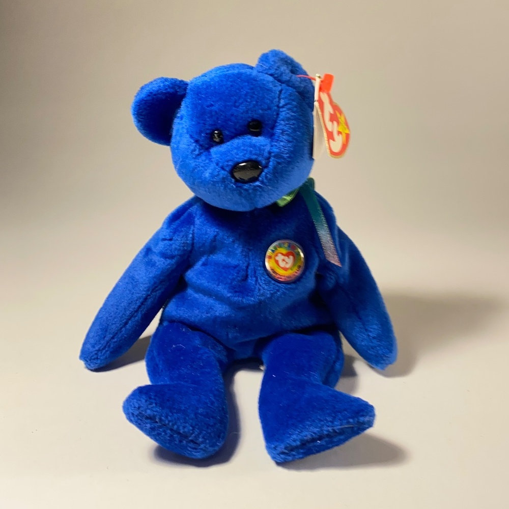 Clubby Bear TY Beanie Baby